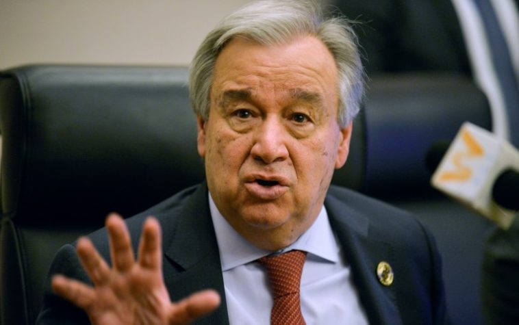 الأمين العام للأمم المتحدة أنطونيو غوتيريش يدين تفاقم مشاعر الحقد وكراهية الأجانب خلال أزمة كورونا