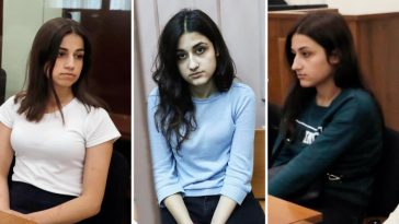 محققون يرفضون إسقاط تهمة القتل عن الشقيقات الروسيات الثلاث اللواتي قتلن والدهن أثناء نومه