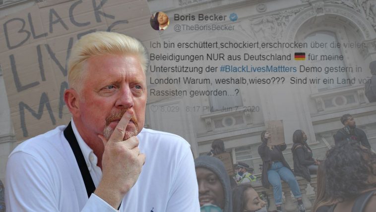 أخبار ألمانيا: نجم التنس الألماني بوريس بيكر في مواجهة العنصرية