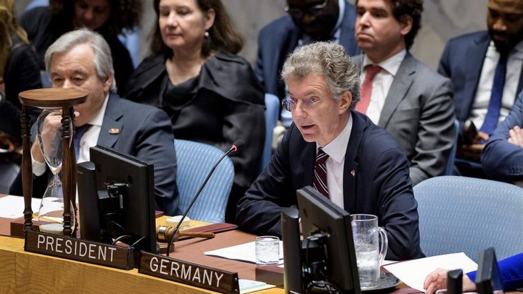 مواجهة كلامية حادة حول سوريا بين ألمانيا وروسيا والصين في مجلس الأمن الدولي