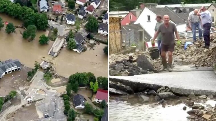 تبرع لضحايا الفيضانات في ألمانيا