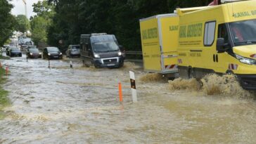 أمطار غزيرة في ألمانيا